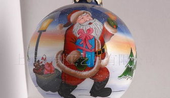 内画圣诞球水晶鼻烟壶 当东方雅韵邂逅西方节庆的收藏与礼赠佳品